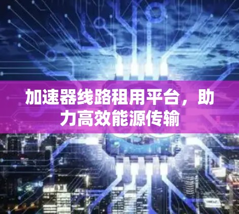 加速器线路租用平台，助力高效能源传输