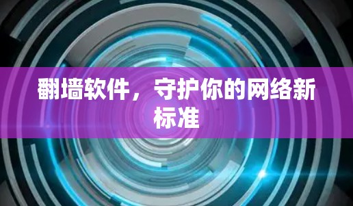 翻墙软件，守护你的网络新标准
