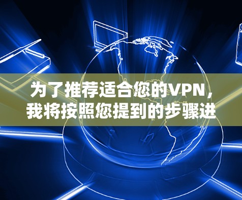 为了推荐适合您的VPN，我将按照您提到的步骤进行逐步操作，并总结出推荐的VPN选择