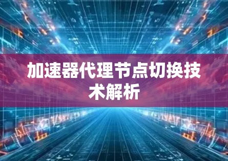 加速器代理节点切换技术解析