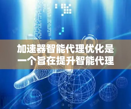 加速器智能代理优化是一个旨在提升智能代理性能的关键领域，涉及多个关键步骤和概念。以下是对该领域的一次详细总结