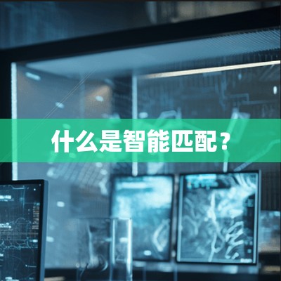 什么是智能匹配？