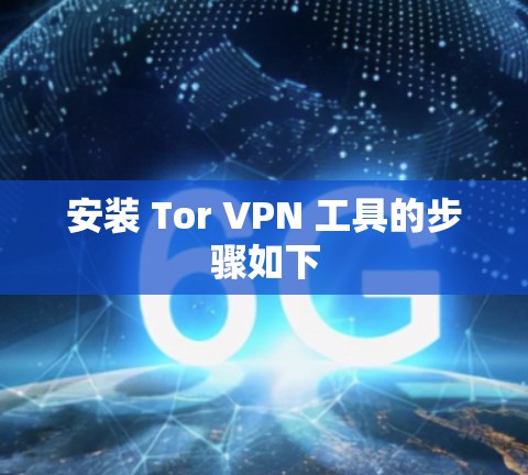 安装 Tor VPN 工具的步骤如下