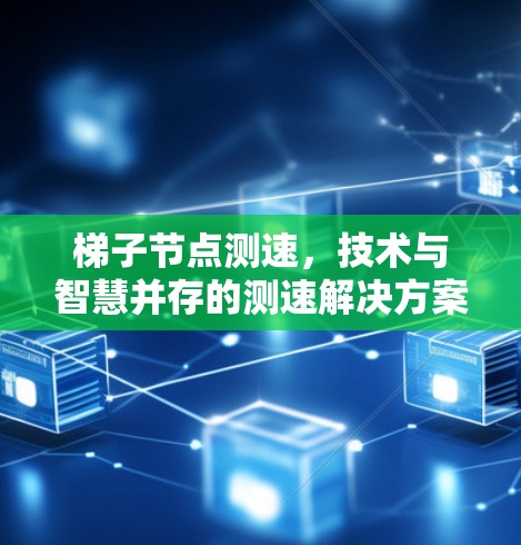 梯子节点测速，技术与智慧并存的测速解决方案