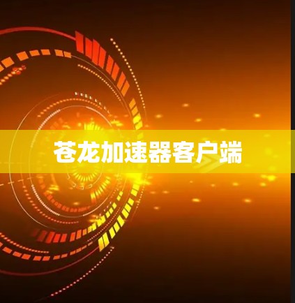 苍龙加速器客户端