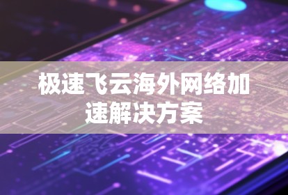 极速飞云海外网络加速解决方案