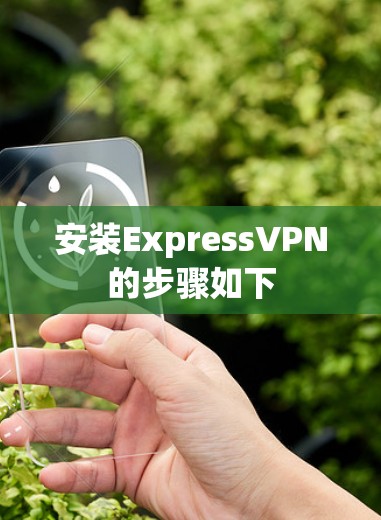 安装ExpressVPN的步骤如下